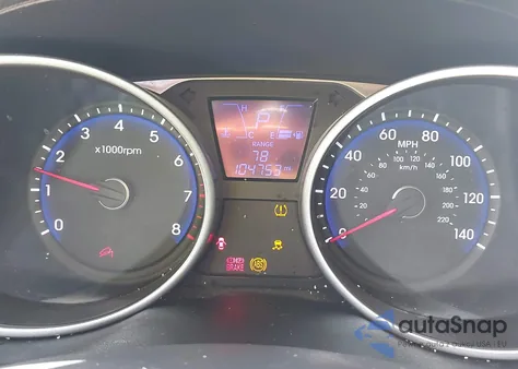 2014 Hyundai Tucson Se из США, поврежденный, VIN KM8JU3AGXEU840403